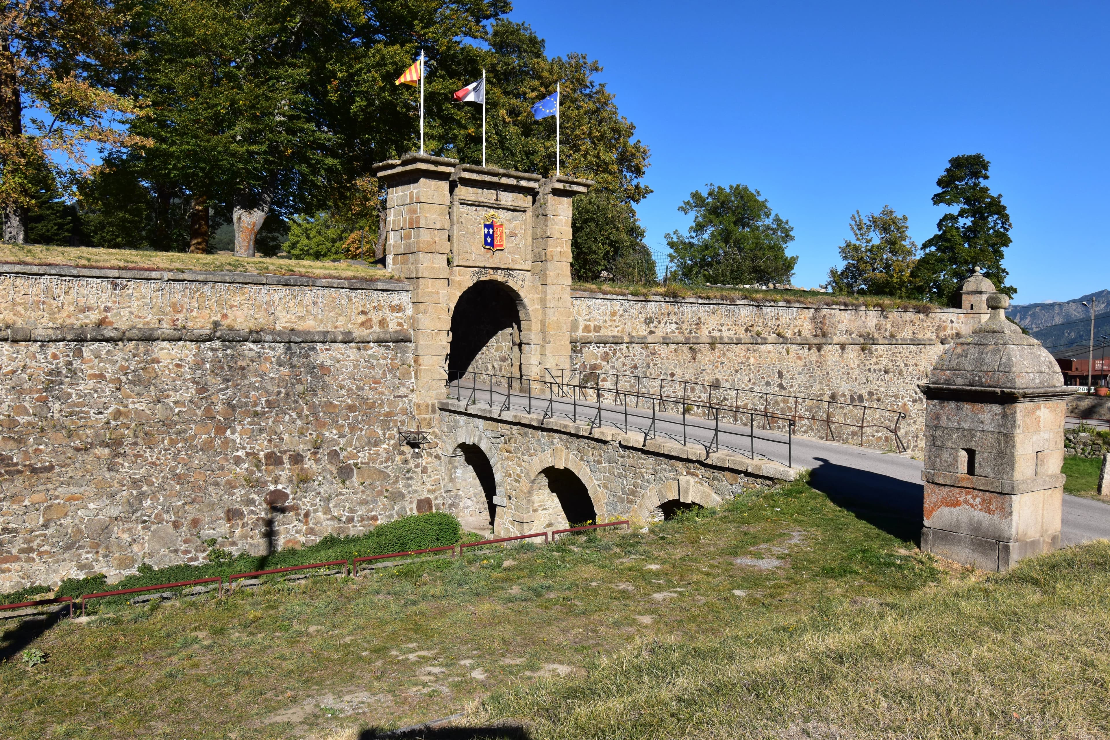 Panorama montagne depuis Mont-Louis